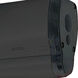 Aaliyah 1 Light Red Letters and Black Housing Exit / Emergency Ceiling Light