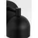 Drew & Jonathan Lawson 2 Light 4.92 inch Midnight Black Wall Sconce Wall Light in Standard