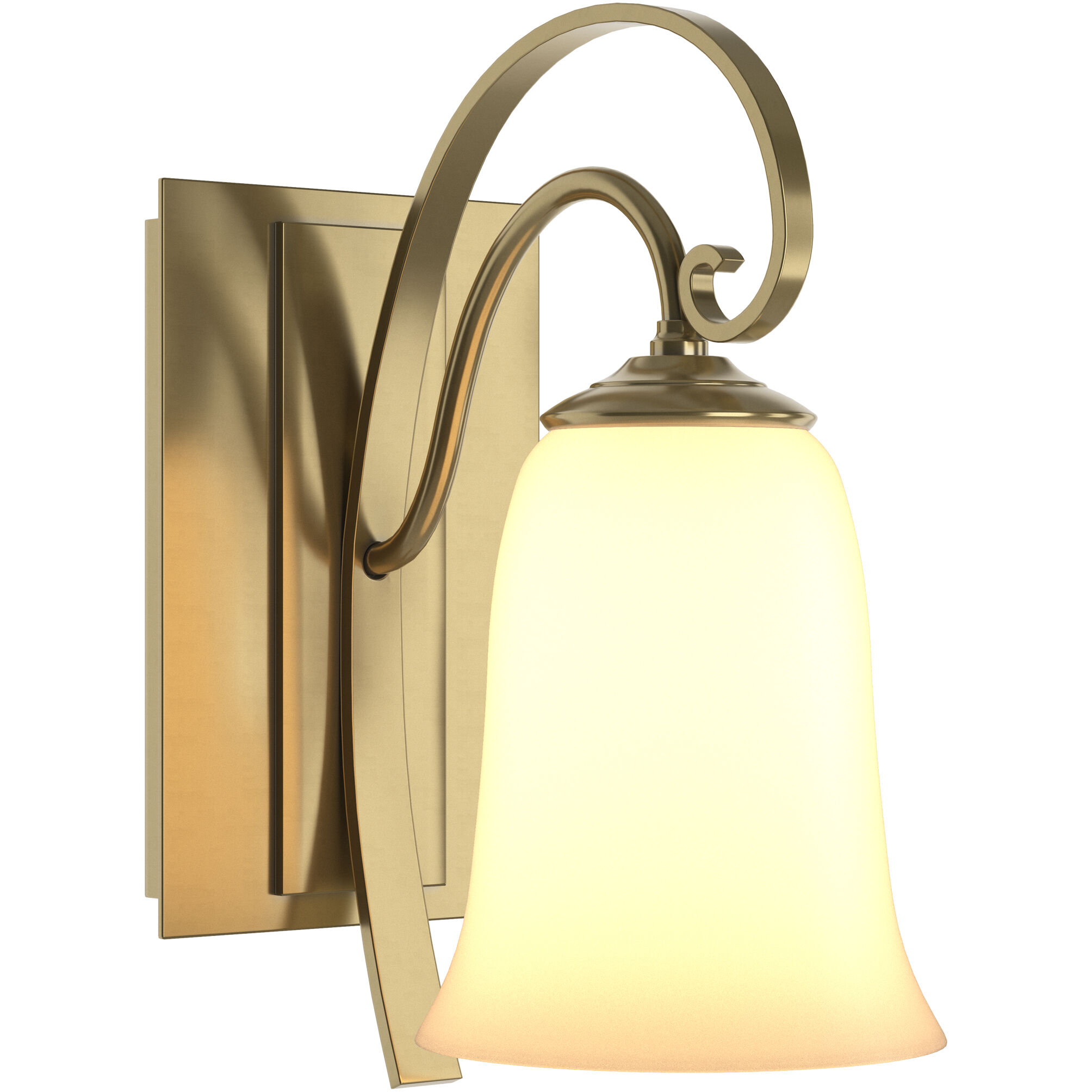 Scroll 1 Light 5 inch Vintage Platinum Sconce Wall Light