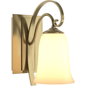 Scroll 1 Light 5 inch Modern Brass Sconce Wall Light