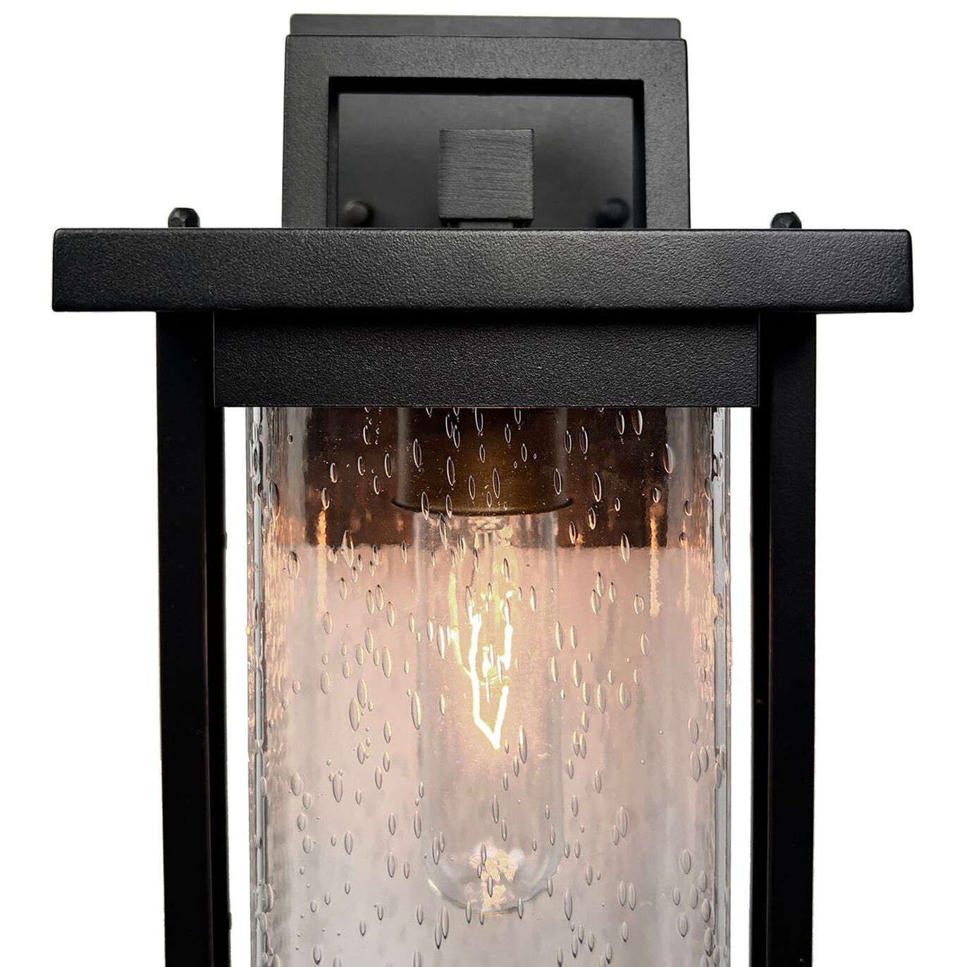 Port Charlotte LED 12.44 inch Matte Black Outdoor Wall Light