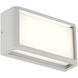 Malibu LED 5 inch Satin Outdoor Wall Sconce