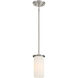 Haisley 1 Light 4.75 inch Brushed Nickel Pendant Ceiling Light