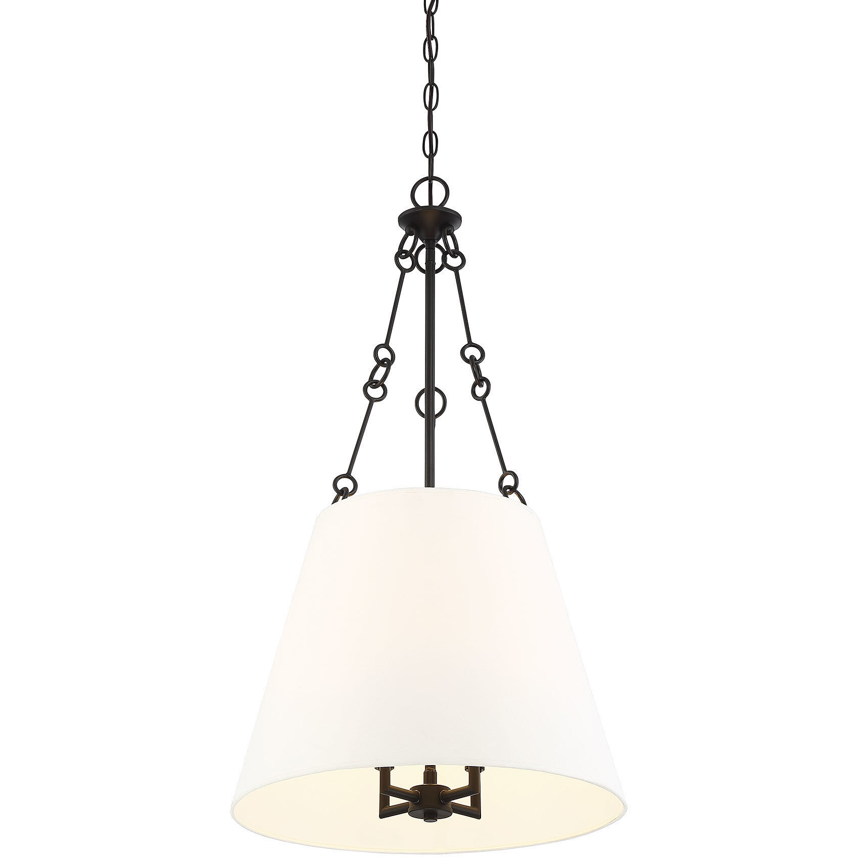 Austin 4 Light 18 inch English Bronze Pendant Ceiling Light, Essentials