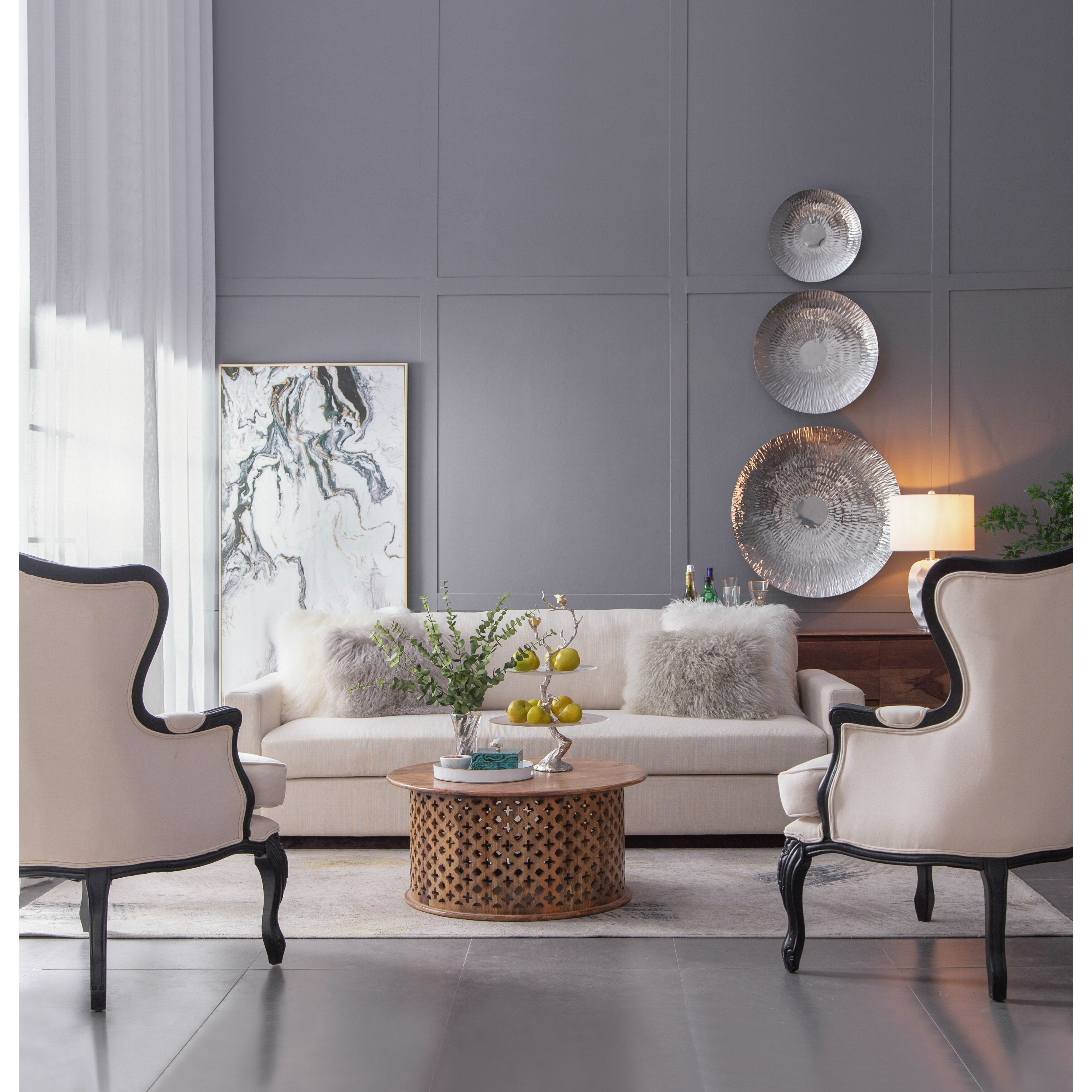 Fassett Silver Wall Décor