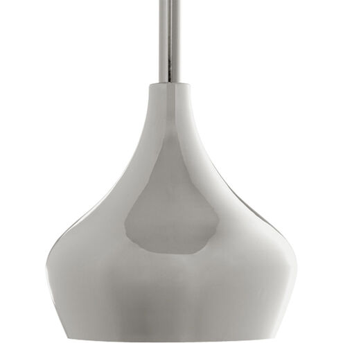 Kiss 1 Light 5 inch Polished Nickel Mini-Pendant Ceiling Light