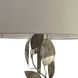 Ficus Leaf 27.5 inch 60.00 watt Silver Table Lamp Portable Light