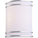 Glamour LED 9 inch Brushed Nickel ADA Wall Sconce Wall Light