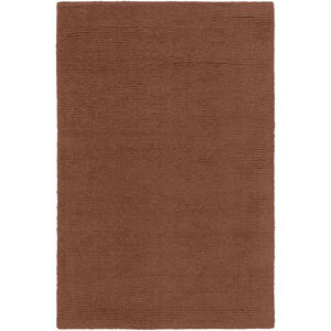 Mystique 36 X 24 inch Dark Brown Rugs, Wool
