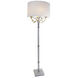 Lowcountry 150 watt Silver Floor Lamp Portable Light