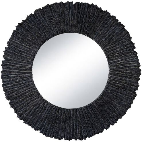 Slate 36 X 36 inch Black Mirror