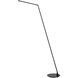 Miter 55.5 inch 11 watt Black Floor Lamp Portable Light