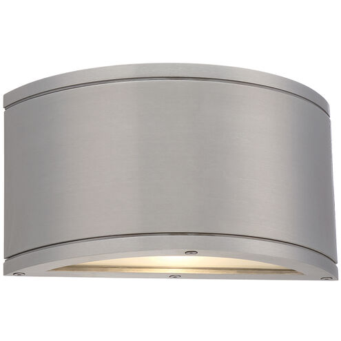 Tube LED 5.38 inch Brushed Aluminum Outdoor Wall Light