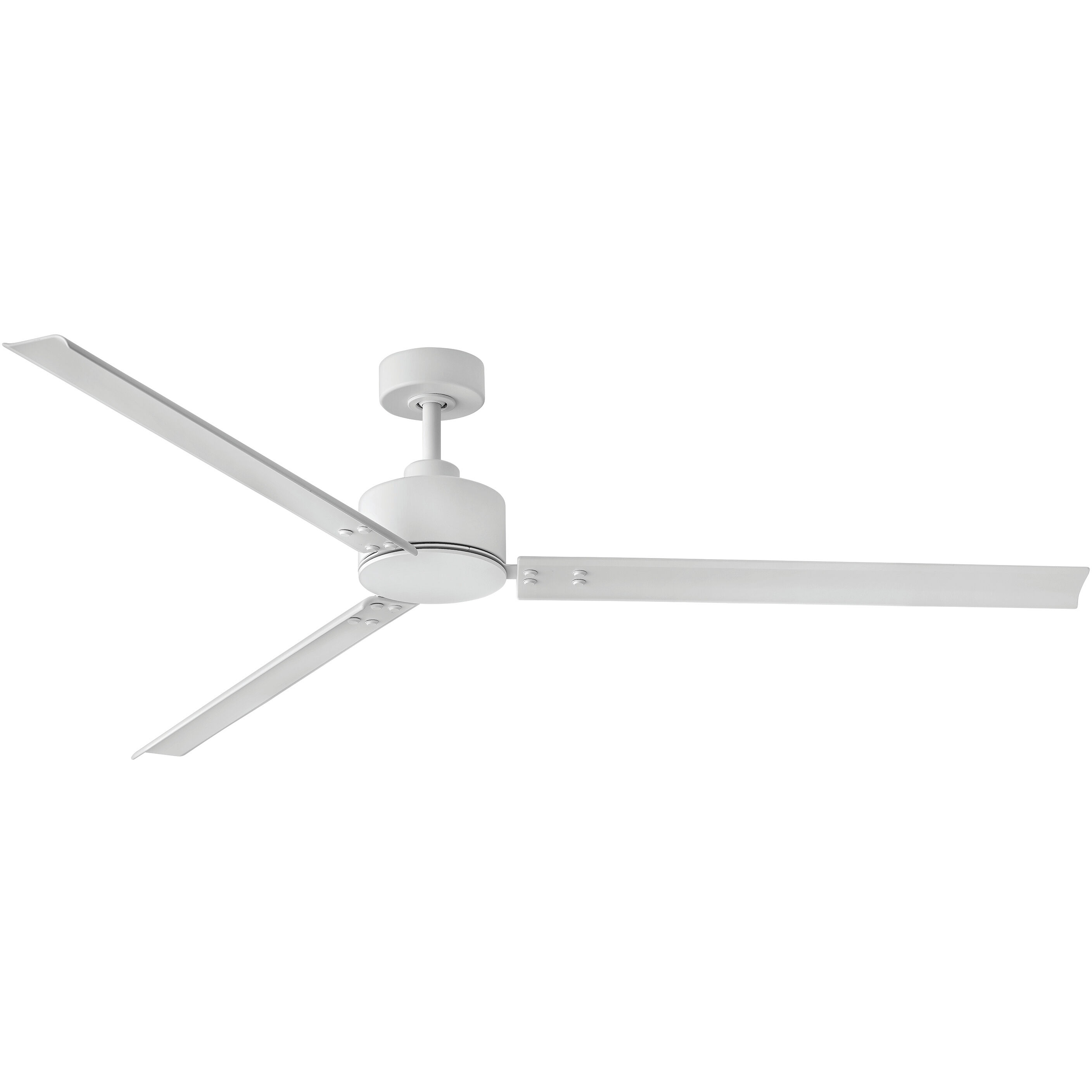 Indy 72 inch Matte White Smart Fan