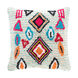 Settat 20 X 20 inch Beige/Sky Blue/Aqua/Black/Bright Orange Pillow Kit, Square