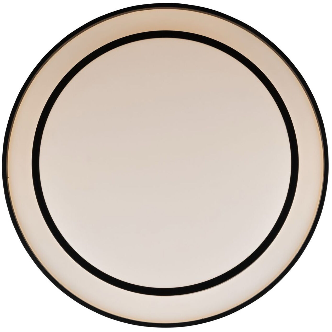 Aziza LED 19 inch Black Flush Mount Ceiling Light