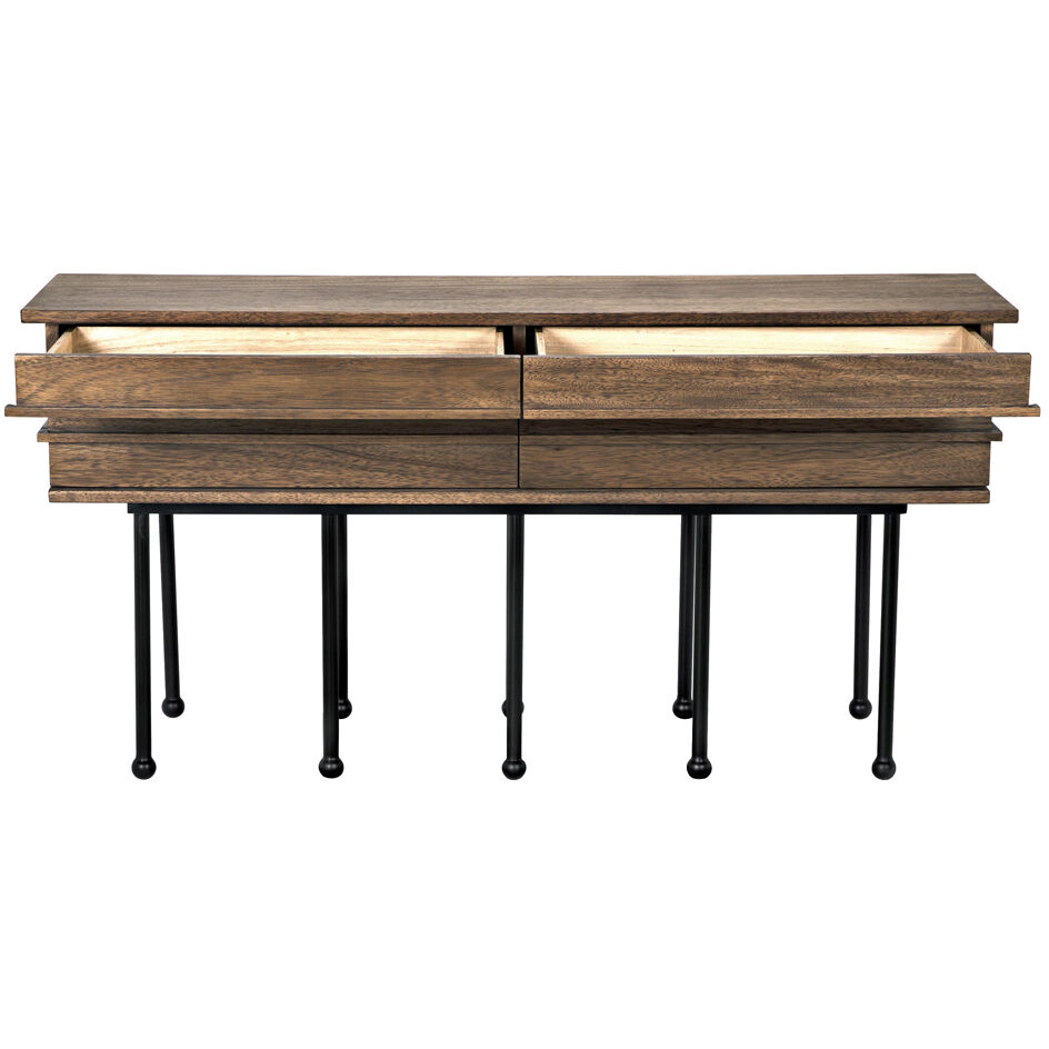 Oliver 60 X 16 inch Dark Walnut Console