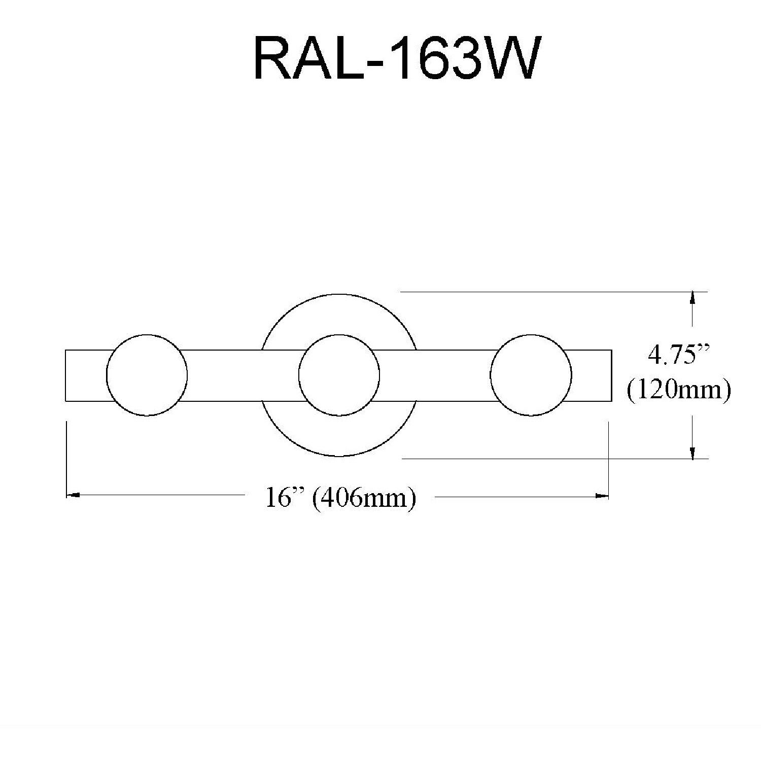 Raleigh LED 16 inch Aged Brass Vanity Light Wall Light