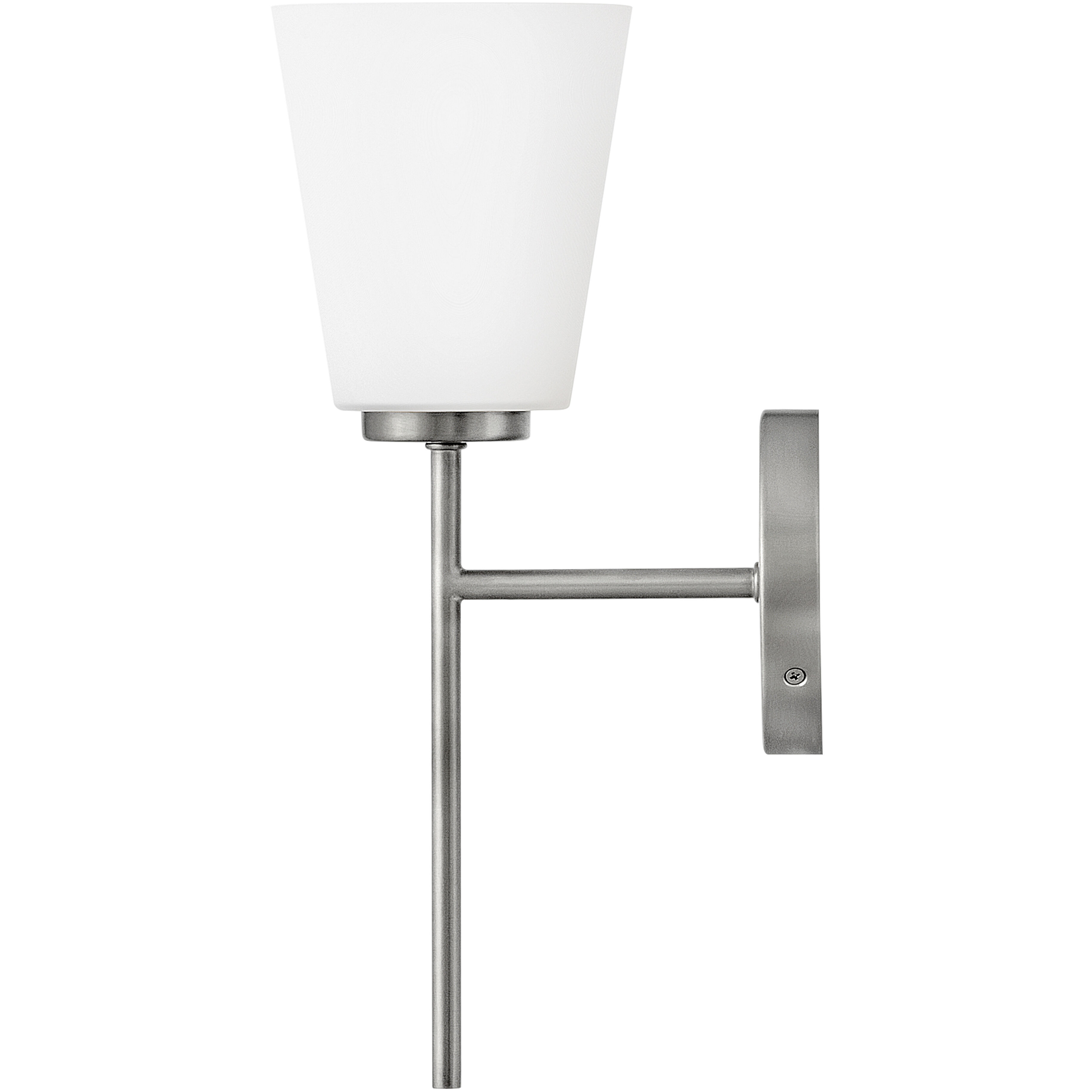 Bri 1 Light 8.25 inch Brushed Nickel Bath Light Wall Light