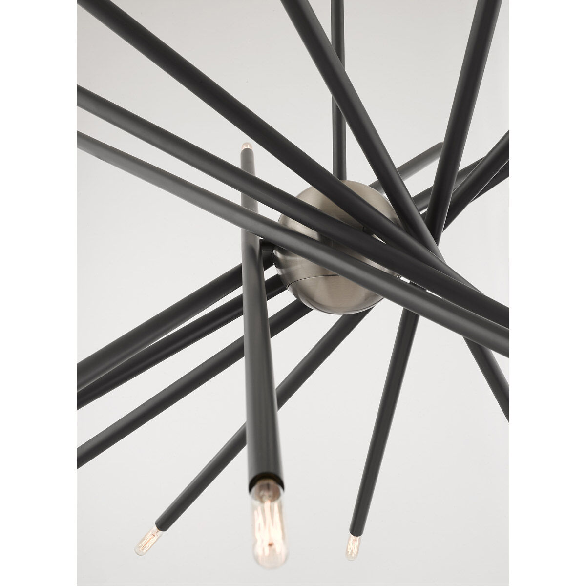 Soho 20 Light 38 inch Scandinavian Gray Chandelier Ceiling Light