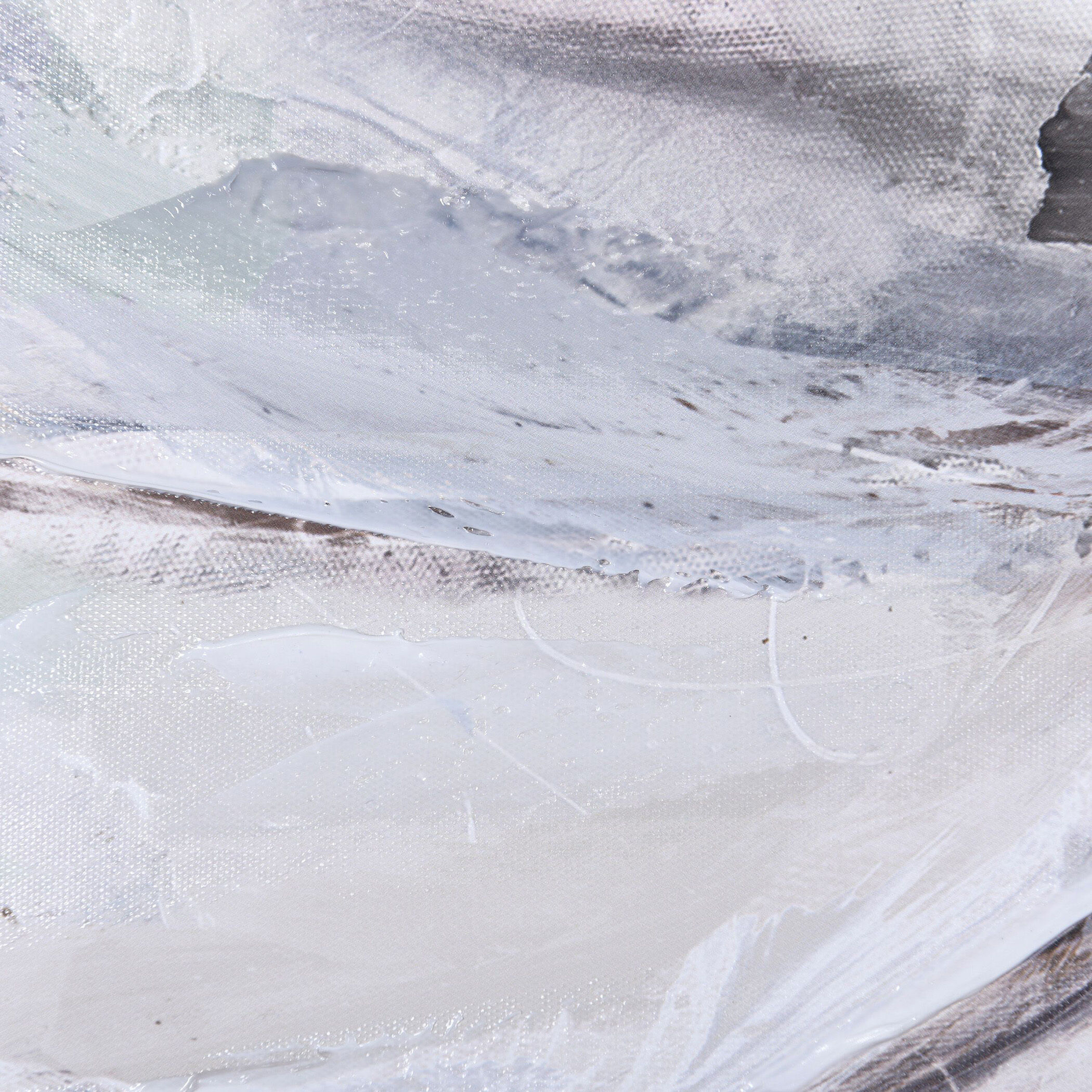 White Flowers White Wall Art