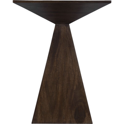 Titus Dark Brown Modern End or Side Table