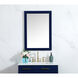 Cole 32 X 22 inch Blue Vanity Mirror