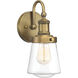 Taylor 1 Light 5 inch Old Satin Brass Wall Sconce Wall Light