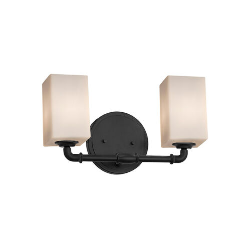 Fusion 14 inch Matte Black Bath Bar Wall Light