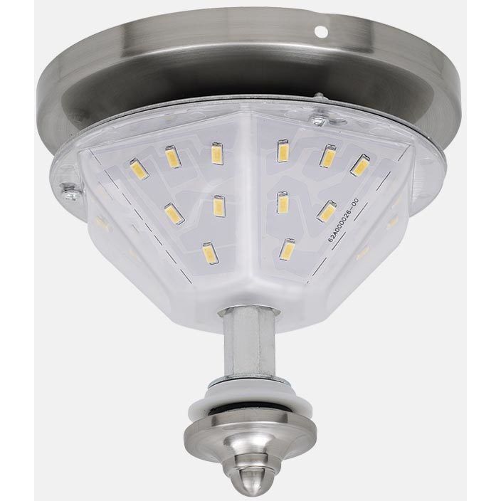 myFanimation LED Brushed Nickel Fan Light Kit, Myfanimation