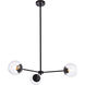 Briggs 3 Light 32 inch Black Pendant Ceiling Light