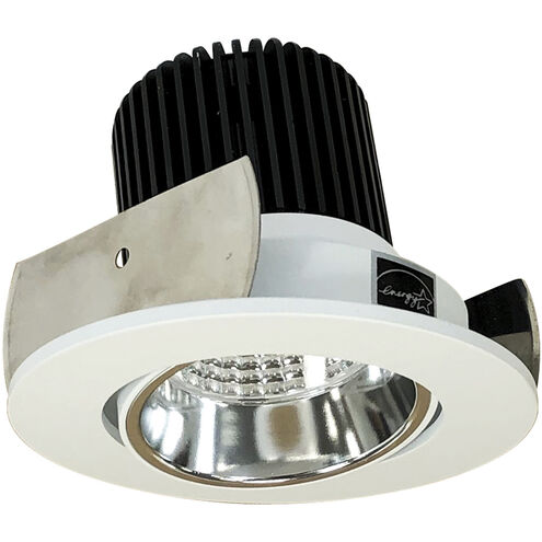 Iolite Specular Clear with Matte Powder White Recessed Light in 800, Comfort Dim, Specular Clear / Matte Powder White