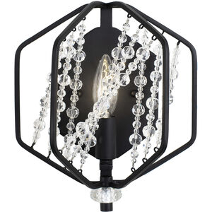 Chelsea 1 Light 9 inch Carbon Black Wall Sconce Wall Light
