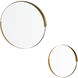 Gilded Band 23 inch Gold Wall Mirror, Large