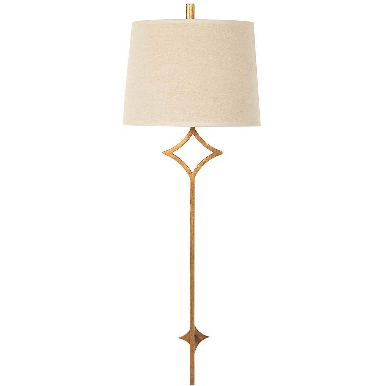 Theresa Sconce Wall Light in Antique Gold