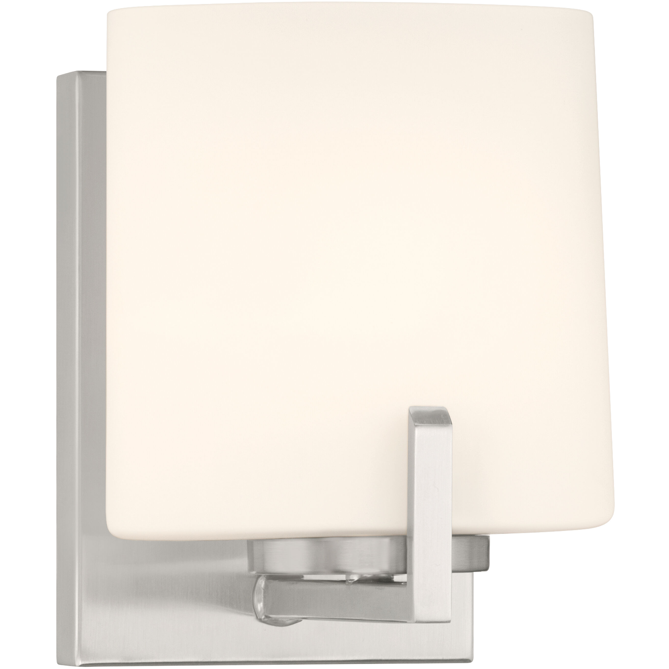Mirelle 1 Light 6 inch Brushed Nickel Bath Sconce Wall Light