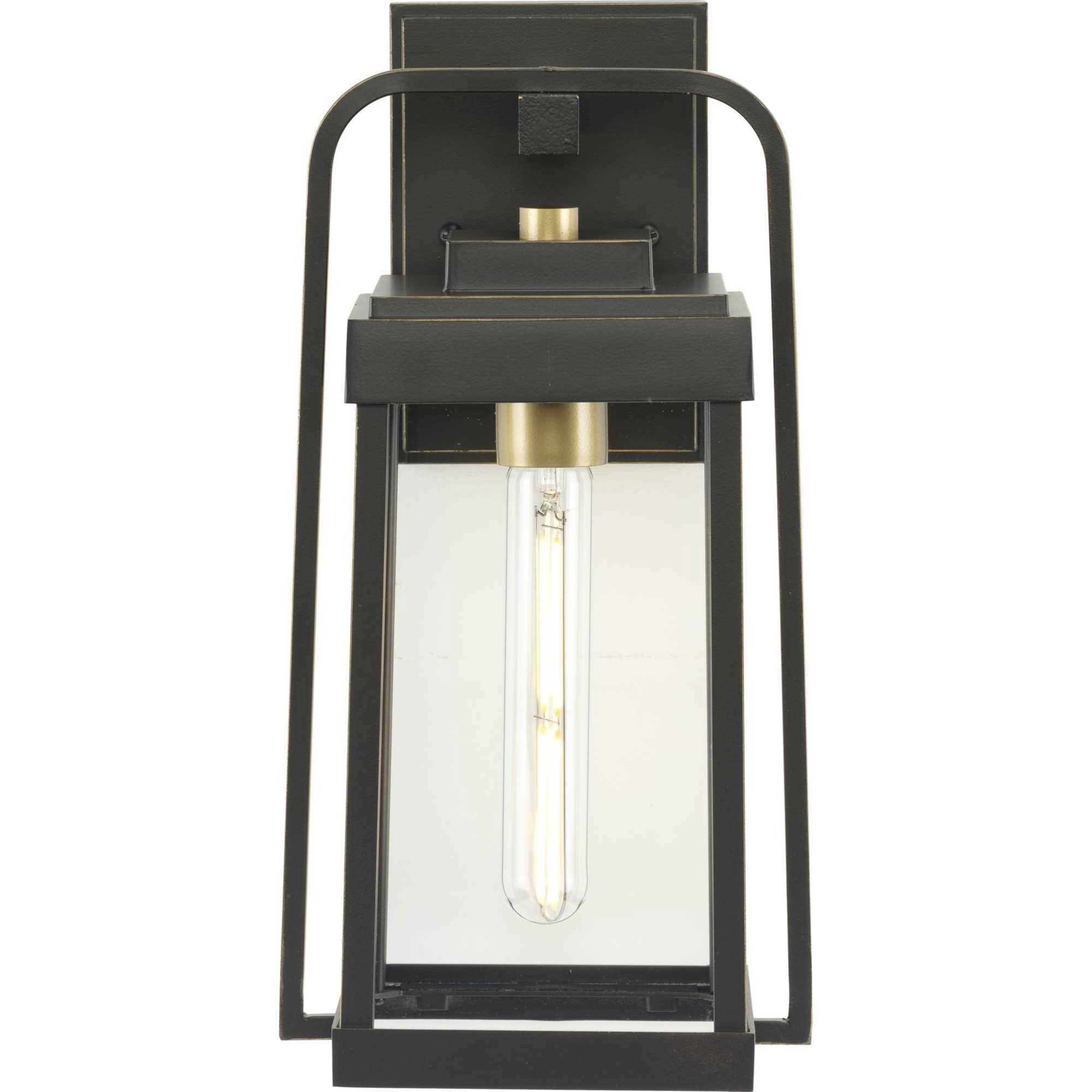 Walcott 1 Light 14 inch Antique Bronze Outdoor Wall Lantern