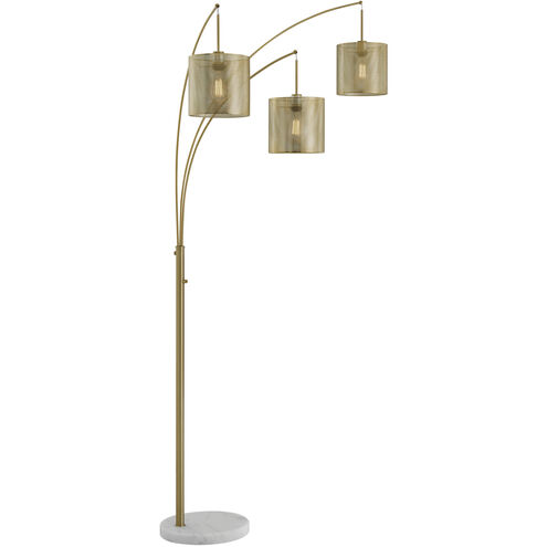 Cora 91 inch 40.00 watt Gold Arc Lamp Portable Light