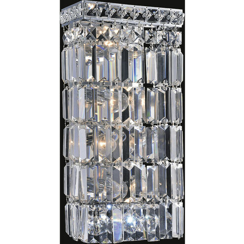Colosseum 4 Light 7 inch Chrome Bathroom Sconce Wall Light