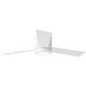 Clarity 56 56 inch Matte White Ceiling Fan