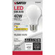 Lumos LED Medium 5.00 watt 120 2700K Light Bulb