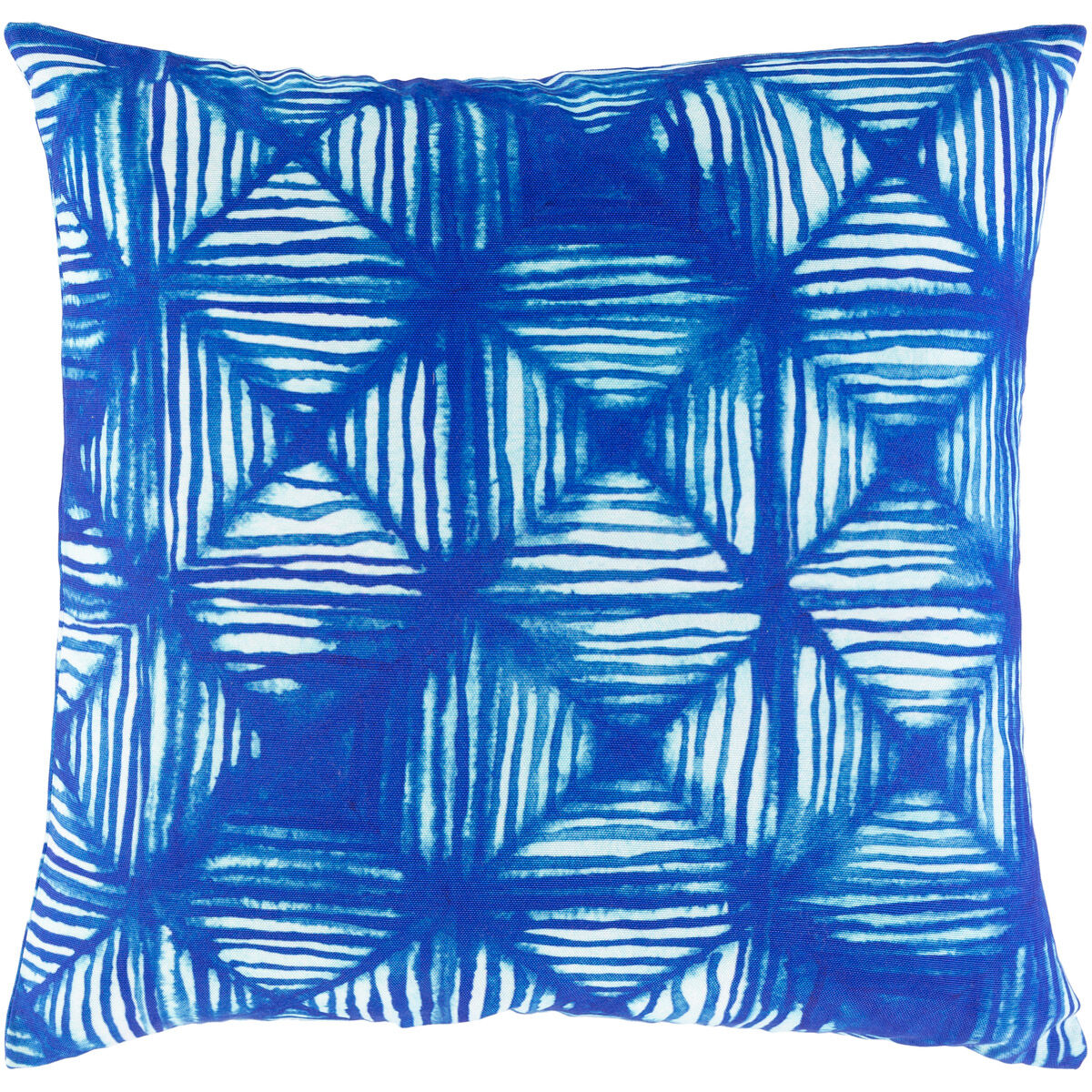 Azora 18 X 18 inch Bright Blue/Sky Blue/Sea Foam Pillow Kit, Square