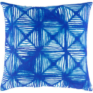 Azora 20 X 20 inch Bright Blue/Sky Blue/Sea Foam Pillow Kit, Square