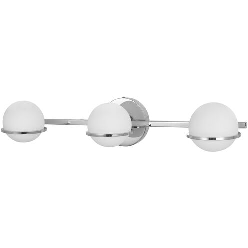 Sofia 3 Light 23 inch Polished Chrome Vanity Light Wall Light