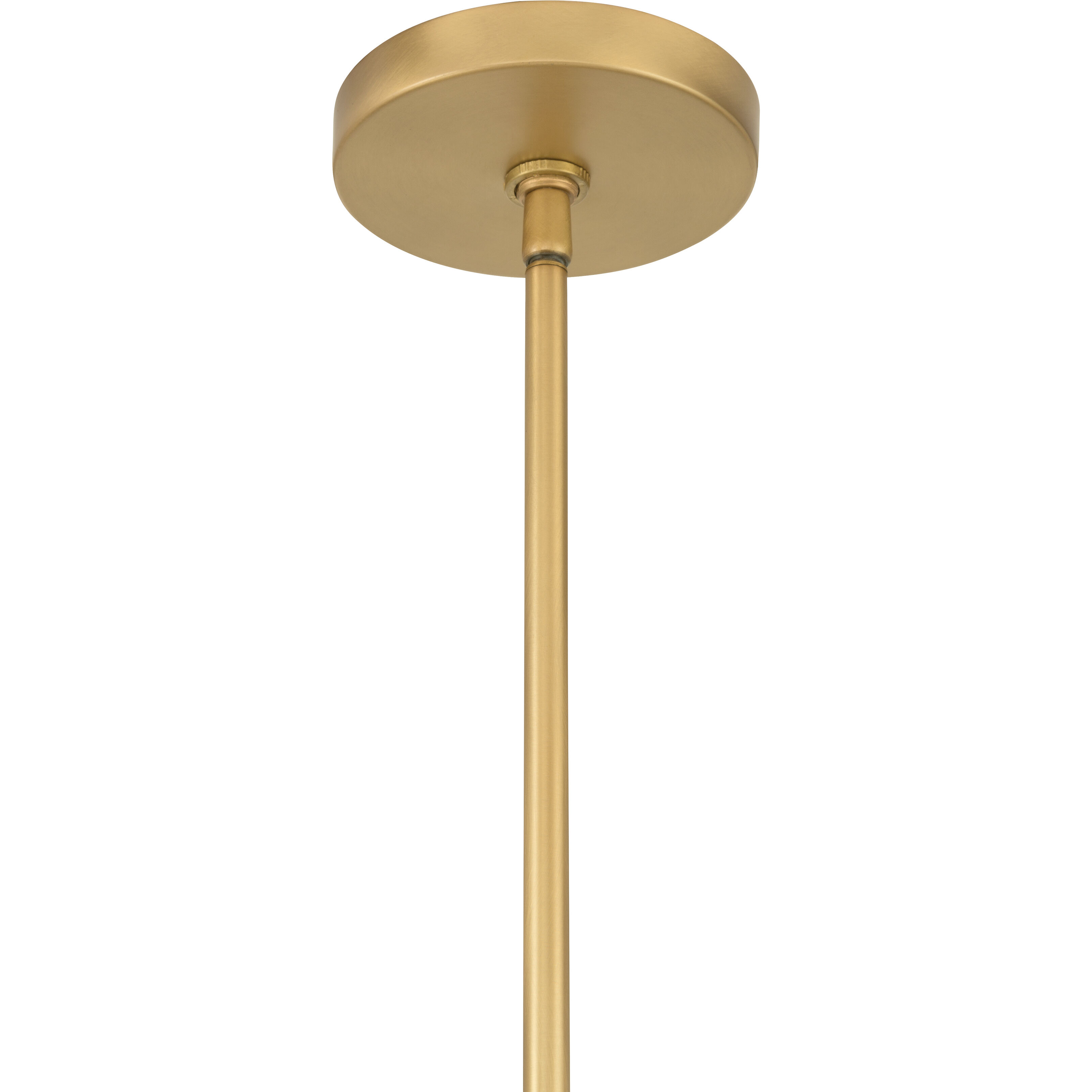 Olenne 8 Light 42 inch Legacy Brass and Dark Matte Black Pendant Ceiling Light