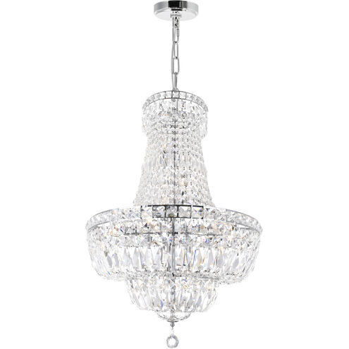 Stefania 20 Light 31 inch Chrome Down Chandelier Ceiling Light