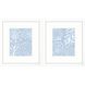 Waterside Collection Blue Framed Art