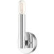 Copenhagen 1 Light 5.13 inch Polished Chrome ADA Wall Sconce Wall Light, Single