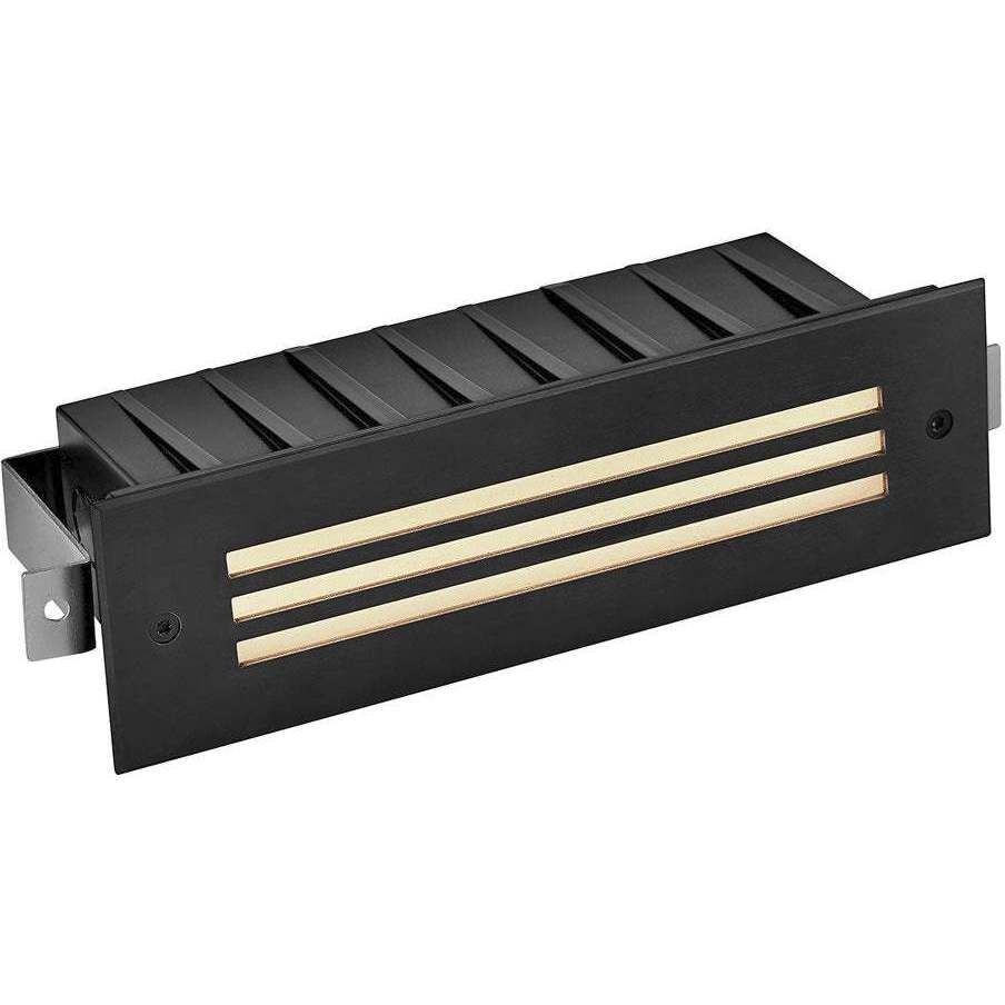 Sparta Dash 12v 7.00 watt Stainless Steel Black Brick Light