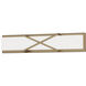 Dexter LED 24 inch Natural Aged Brass ADA Wall Sconce Wall Light